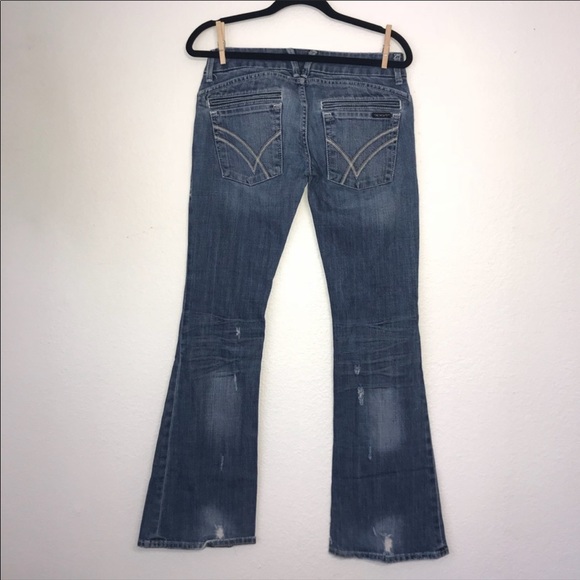 William Rast Distressed Flare - Picture 2 of 8